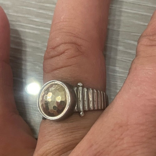 Ring Asimochryso 925 585 used, size 54