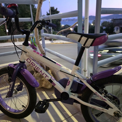 Orient Primo 16" children's bike like new, city style, white