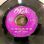 45 rpm δίσκος βινυλίου Major Lance um um , sweet music