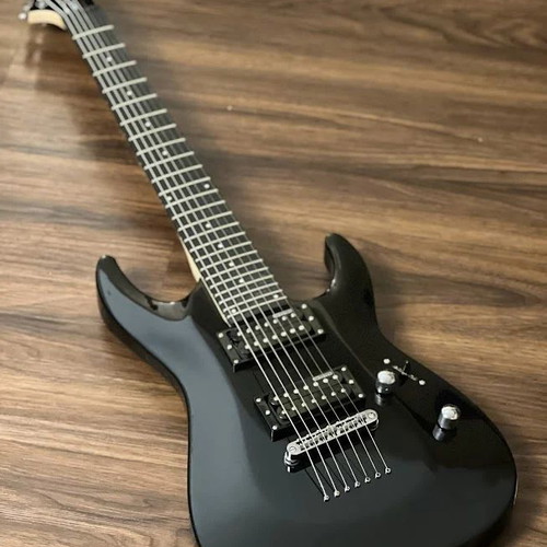 LTD MH-17 7-string electric guitar black, like new