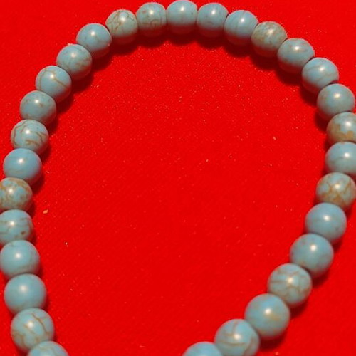 Bracelet with synthetic turquoise new