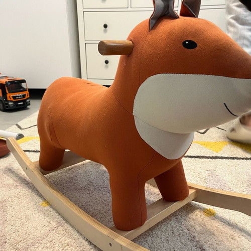 Kids Concept Edvin rocking fox like new