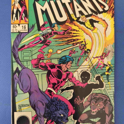 The New Mutants 16 used comic in English