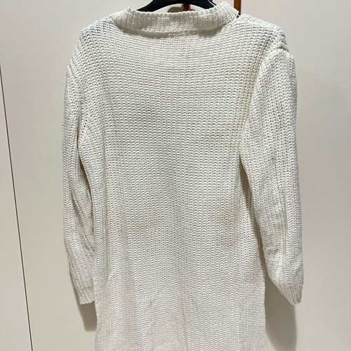 Long sweater used with neck design one size