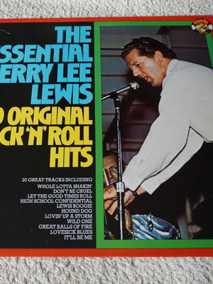 The Essential Jerry Lee Lewis 20 Original Rock N Roll Hits LP καινούργιο