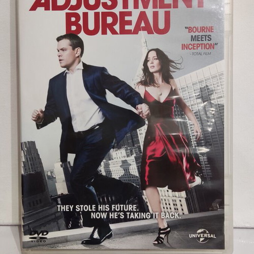 The Adjustment Bureau DVD new, action sci-fi with Matt Damon