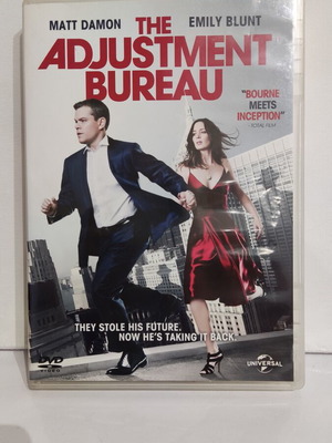 The Adjustment Bureau DVD new, action sci-fi with Matt Damon