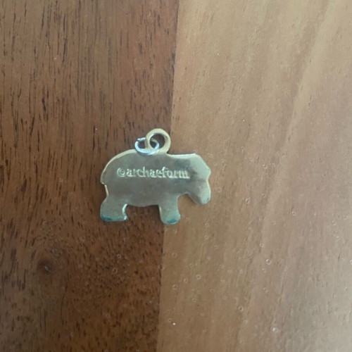 Hippopotamus pendant archaeform like new