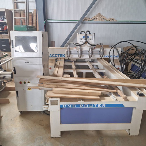 CNC pantograph and 3-axis machine like new