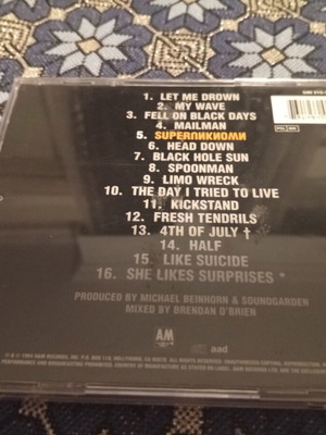Soundgarden CD