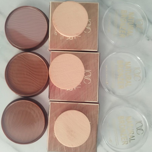 Bronzer powders set of 3 new with sponges