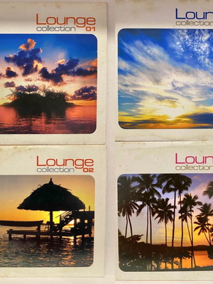 Lounge Collection 4 CD set used, electronic music