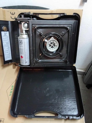 Portable Gas Stove with Carrying Case new