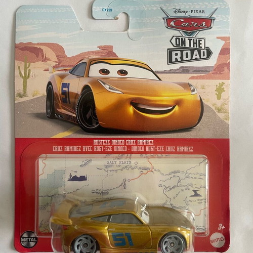 Disney Cars Dinoco Cruz Ramirez toy car Mattel new, sealed