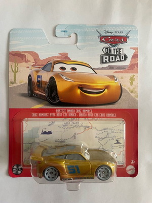 Disney Cars Dinoco Cruz Ramirez toy car Mattel new, sealed