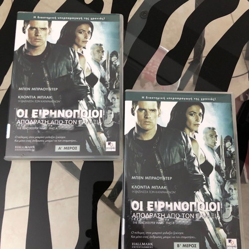 Farscape The Peacekeeper Wars DVD set 2 discs used with Greek subtitles