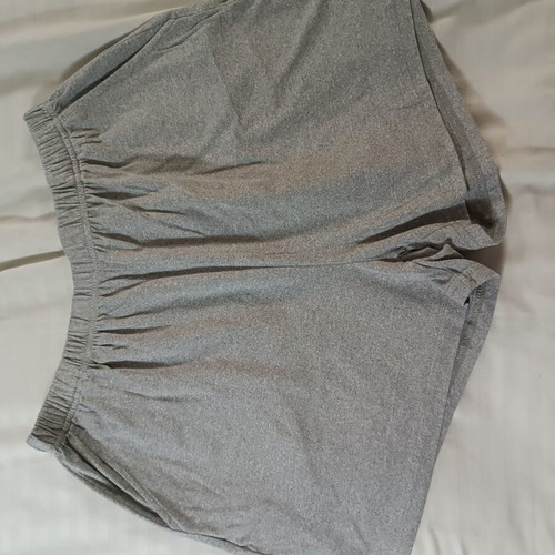 Shein gray women's athletic cotton shorts like new, size M