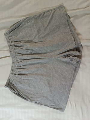 Shein gray women's athletic cotton shorts like new, size M