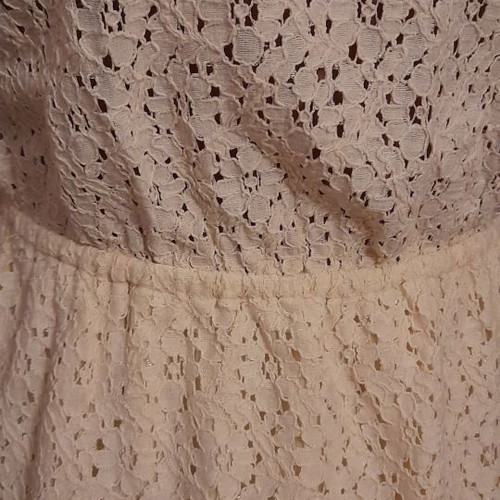 Beige lace dress Pull&Bear like new, size L