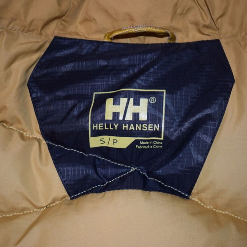 Helly Hansen women's down jacket with snowflakes size S used, black