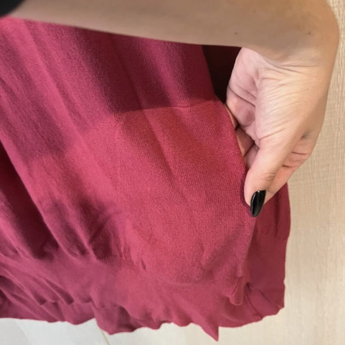 Finery fuchsia sweater dress size M/L like new, soft fabric