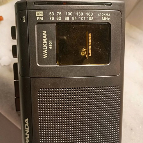 Walkman new with radio and cassette player