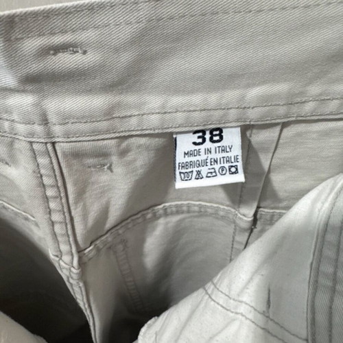 Beige wide mom fit jeans like new, size M 38 10