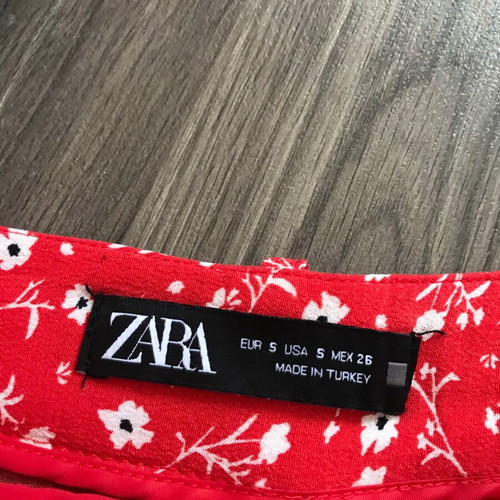 Zara skort size S new without tag