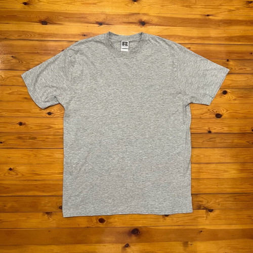 Russell Athletic gray muscle fit tshirt new size L