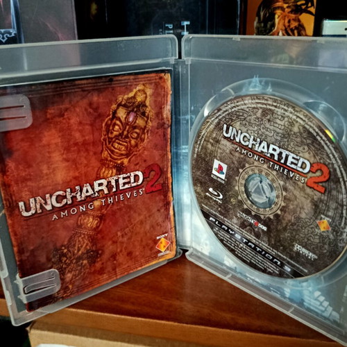 Uncharted 2 PS3 game used, English version, action