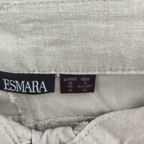Esmara linen shorts used, beige, size XL