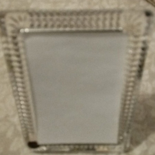 Vintage Cristal d'arques France Lead Crystal Frame like new