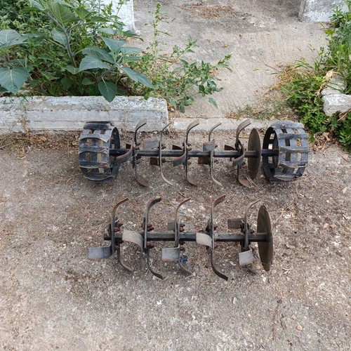 Garden tiller used, few hours of work