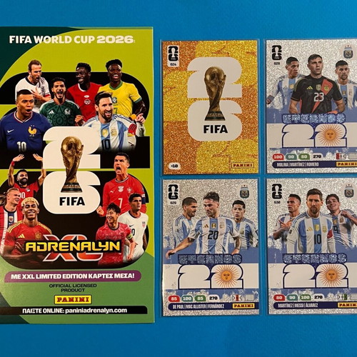 Κάρτες FIFA World Cup 2026 και Official Emblem καινούργιες