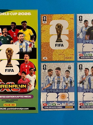 Κάρτες FIFA World Cup 2026 και Official Emblem καινούργιες