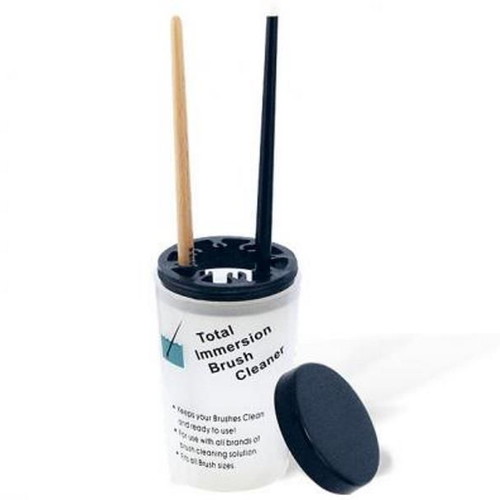Brush cleaning container new