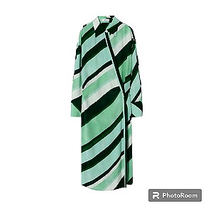 Κρουαζέ πράσινο φόρεμα - L