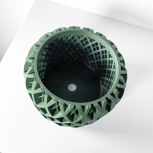 Orchid Pot Noro 3D Printed Eco-Friendly PLA