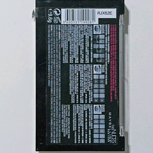 Maybelline NUDES eyeshadow new