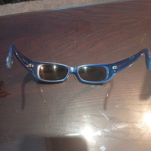 Dolce & Gabbana men's sunglasses used, 1990s, black and blue