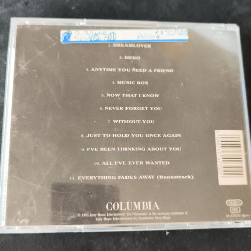 Mariah Carey Music Box CD like new, pop