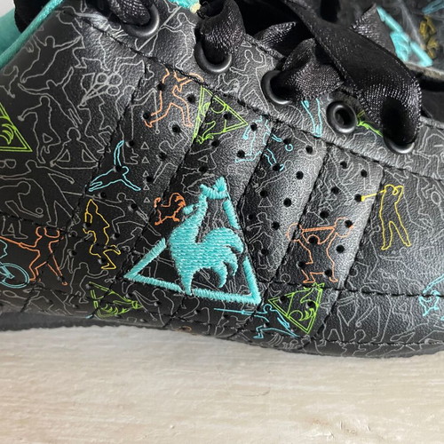Le Coq Sportif γυναικεία sneakers Νο36 σαν καινούργια, μαύρο και μπλε