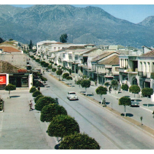 Collectible postcards used, pack of 10, 1965-80