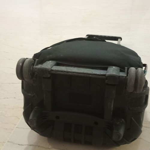 School trolley bag like new for girls with handle and shoulder straps