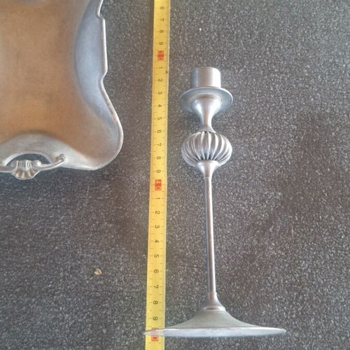 Silver-plated brass decorative items used