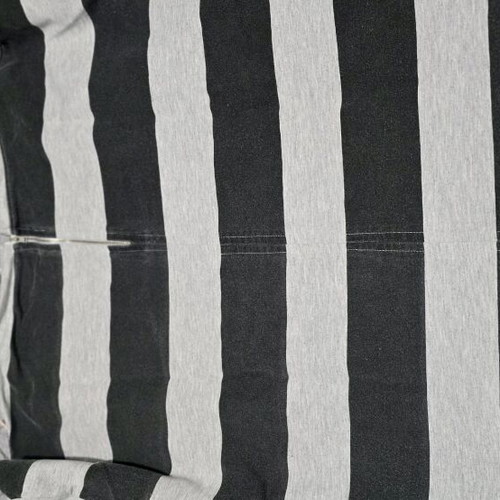 Blanco long-sleeve mako blouse with 3/4 sleeve like new, black and gray