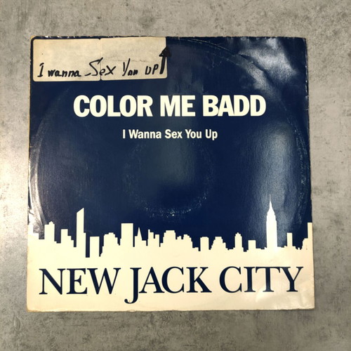 Color Me Badd I Wanna Sex You Up 12'' Vinyl Single used, 1991 UK