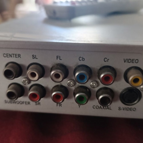 Bluesky GN5.1C DVD Player used with remote and SCART cable