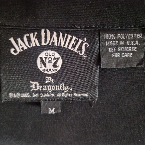 Vintage Jack Daniel's x Dragonfly shirt 2005, like new, men's medium