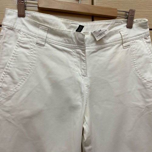H&M white pants like new, size 36, soft denim